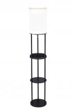  3116-01 - Charging Station Shelf Floor Lamp