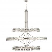  CLO-8000-BN - Clover 24 Light Brushed Nickel Chandelier