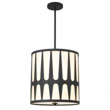  ROY-805-BK - Royston 4 Light Black Pendant