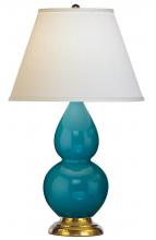  1771X - Peacock Small Double Gourd Accent Lamp