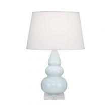  A291X - Baby Blue Small Triple Gourd Accent Lamp