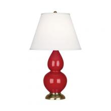  RR10X - Ruby Red Small Double Gourd Accent Lamp