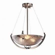  FSN-9721-35-MROR-NCKL - 18" Pendant Bowl w/ Crossbar