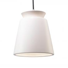  CER-6425-MAT-NCKL-BKCD-LED1-700 - Small Trapezoid LED Pendant