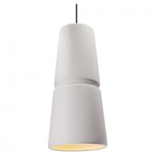  CER-6435-BIS-CROM-BKCD-LED2-1400 - Large Cone 1-Light LED Pendant