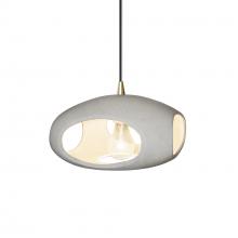  CER-6440-CONC-ABRS-BKCD - Punch 1-Light Pendant