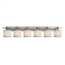  FAB-8506-30-WHTE-NCKL - Argyle 6-Light Bath Bar