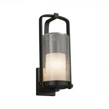  FSN-7584W-10-WEVE-MBLK-LED1-700 - Atlantic Large Outdoor LED Wall Sconce