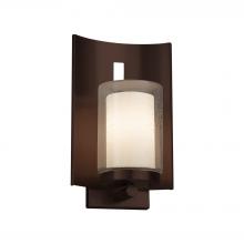  FSN-7591W-10-OPAL-DBRZ-LED1-700 - Embark 1-Light Outdoor LED Wall Sconce