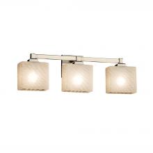  FSN-8433-55-WEVE-NCKL-LED3-2100 - Regency 3-Light LED Bath Bar