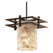  ALR-8165-10-DBRZ-BKCD-LED1-700 - Metropolis 1-Light Small LED Pendant (2 Flat Bars)