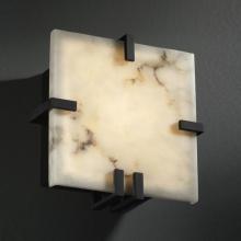  FAL-5550-NCKL - Clips Square Wall Sconce (ADA)