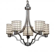  WGL-8500-10-SWCB-NCKL - Argyle 5-Light Chandelier