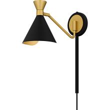  ADN8706MBK - Arden 1-Light Matte Black Wall Sconce