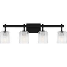  BTH8631MBK - Brenthouse 4-Light Matte Black Bath Light