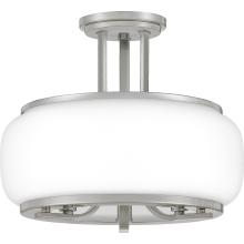  PRUO1714BN - Pruitt Semi-Flush Mount