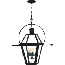  RO1914EK - Rue De Royal 4-Light Earth Black Outdoor Hanging Lantern