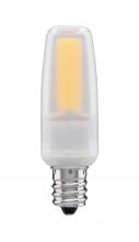  S11212 - 4 Watt; LED; 3000K; Frosted; Candelabra base; 120-130 Volt