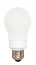  S7281 - 7 Watt; A19 Compact Fluorescent; 2700K; 82 CRI; Medium base; 120 Volt