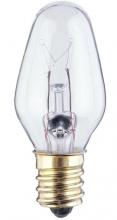  0360100 - 4W C7 Incandescent Clear E12 (Candelabra) Base, 120 Volt, Box