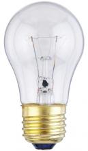  0400100 - 40W A15 Incandescent Appliance Clear E26 (Medium) Base, 120 Volt, Card