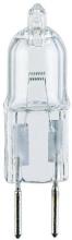  444200 - 10W T3 JC Halogen Low Voltage Clear G4 Base, 12 Volt, Box