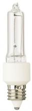  624300 - 40W T3 Halogen Single-Ended Xenon Krypton Clear E11 (Mini-Can) Base, 120 Volt, Card