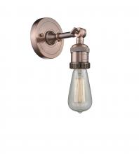  203-AC-LED - Bare Bulb - 1 Light - 5 inch - Antique Copper - Sconce