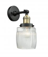  203-BAB-G302-LED - Colton - 1 Light - 6 inch - Black Antique Brass - Sconce