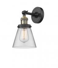 Innovations Lighting 203-BAB-G62-LED - Cone - 1 Light - 6 inch - Black Antique Brass - Sconce