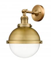 Innovations Lighting 203-BB-HFS-82-BB-LED - Hampden - 1 Light - 9 inch - Brushed Brass - Sconce