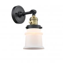  203SW-BAB-G181S - Canton - 1 Light - 5 inch - Black Antique Brass - Sconce