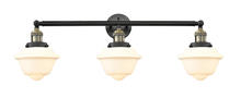  205-BAB-G531 - Oxford - 3 Light - 34 inch - Black Antique Brass - Bath Vanity Light