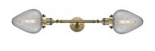  208L-AB-G165-LED - Geneseo - 2 Light - 7 inch - Antique Brass - Bath Vanity Light