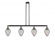  214-BAB-G165 - Geneseo - 4 Light - 52 inch - Black Antique Brass - Stem Hung - Island Light