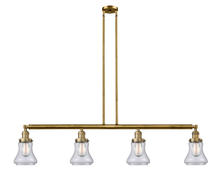  214-BB-G192 - Bellmont - 4 Light - 51 inch - Brushed Brass - Stem Hung - Island Light