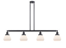  214-BK-G171 - Fulton - 4 Light - 51 inch - Matte Black - Stem Hung - Island Light