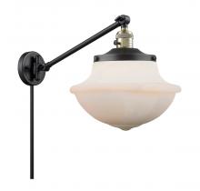  237-BAB-G541 - Oxford - 1 Light - 12 inch - Black Antique Brass - Swing Arm