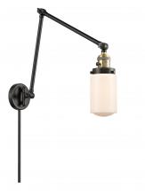  238-BAB-G311 - Dover - 1 Light - 5 inch - Black Antique Brass - Swing Arm