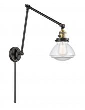  238-BAB-G322 - Olean - 1 Light - 9 inch - Black Antique Brass - Swing Arm