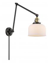  238-BAB-G71 - Bell - 1 Light - 8 inch - Black Antique Brass - Swing Arm