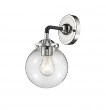 Innovations Lighting 284-1W-BPN-G202-6 - Beacon - 1 Light - 6 inch - Black Polished Nickel - Sconce