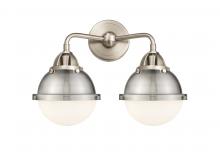  288-2W-SN-HFS-61-SN-LED - Hampden - 2 Light - 15 inch - Brushed Satin Nickel - Bath Vanity Light