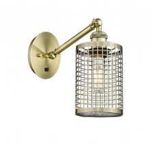  317-1W-AB-M18-AB - Nestbrook - 1 Light - 5 inch - Antique Brass - Sconce