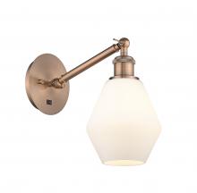  317-1W-AC-G651-6-LED - Cindyrella - 1 Light - 6 inch - Antique Copper - Sconce