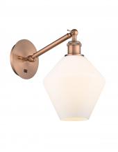  317-1W-AC-G651-8-LED - Cindyrella - 1 Light - 8 inch - Antique Copper - Sconce