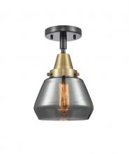  447-1C-BAB-G173-LED - Fulton - 1 Light - 7 inch - Black Antique Brass - Flush Mount