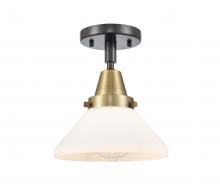  447-1C-BAB-G4471-LED - Caden - 1 Light - 8 inch - Black Antique Brass - Flush Mount