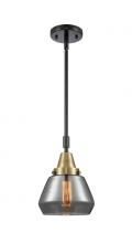  447-1S-BAB-G173-LED - Fulton - 1 Light - 7 inch - Black Antique Brass - Mini Pendant