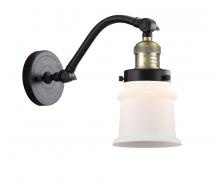  515-1W-BAB-G181S-LED - Canton - 1 Light - 7 inch - Black Antique Brass - Sconce